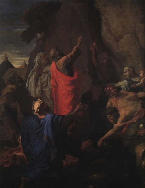 Nicolas Poussin Moses Bringing Forth Water from the Rock Germany oil painting art